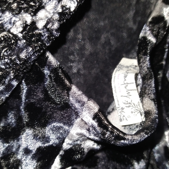 FREE PEOPLE Virgo Moon Velvet Mini Dress - Picture 4 of 10